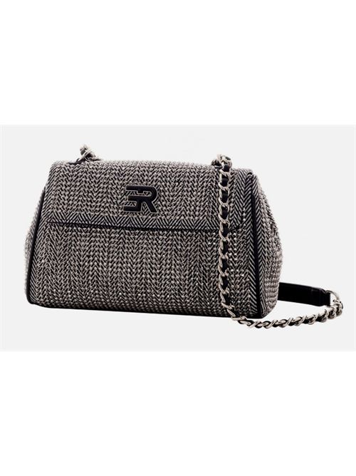 Borsa Shoulder Bag Verly Herringbone Ermanno Scervino ERMANNO SCERVINO | 12402000-BLK
